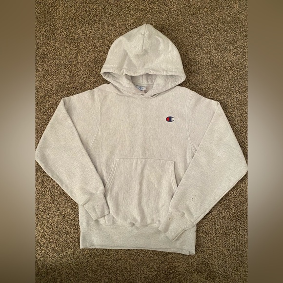 Women’s Champion Hoodie (Light Heathered Grey) - X-Small - Picture 4 of 4
